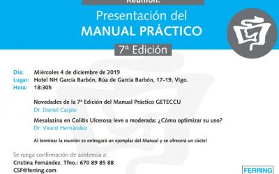 Presentaciones en Galicia del libro «Manual práctico en EII»